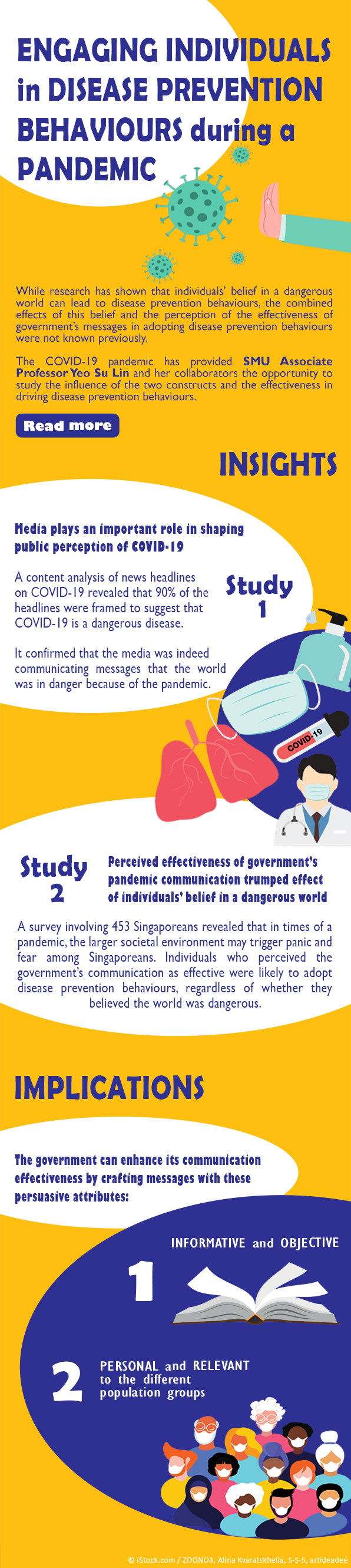 Engaging Individuals in Disease Prevention Behaviours during a Pandemic