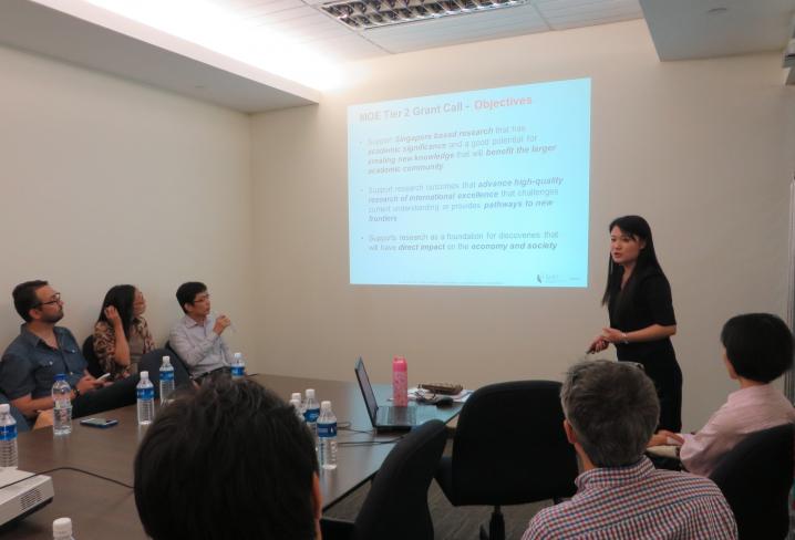 Office of Research Conducts Information Session on MOE Tier 2 Grant