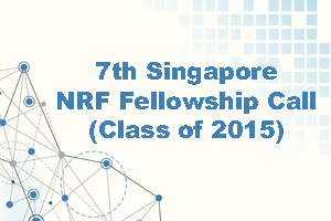 Singapore NRF Fellowship Award (Class of 2015)