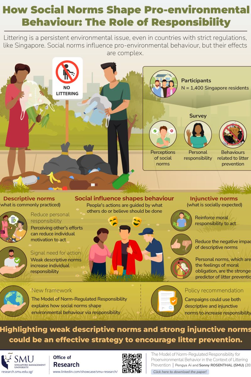 How Social Norms Shape Pro-environmental Behaviour: The Role of Responsibility